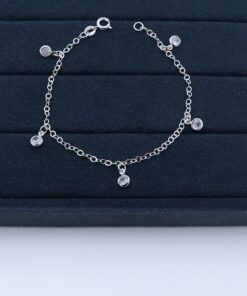 I1-30 Pulseira Feminina EC007 peso aproximado 2.0g lote 16