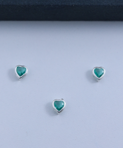 F2-89 Pingente Coração Galeria Turmalina PII-1397 0.6g Lote 19