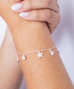 I2-3 Pulseira Cravejada Importada Peso aproximado: 2.5g Lote 17