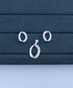 B1-89 CONJUNTO CRAVEJADO IMPORTADO 3,2g Lote 17