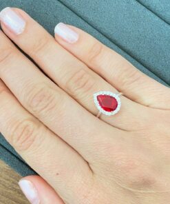 R3-16 Anel Gota Crav. 1.93g Lote 19