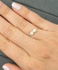 R4-2Anel Coração  0.70g Lote 19