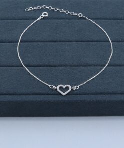 H1-14 Tornozeleira Coração 1.69g Lote 16