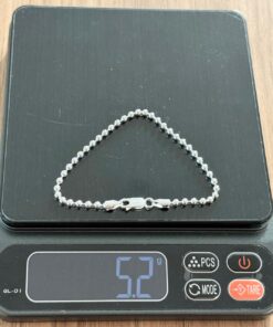 L3-21 Pulseira Bead/Bolinha 18,5cm A F300 L3