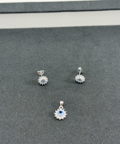 B6-15 Conjunto Flor Cravejado Importado  2,55g Lote 17