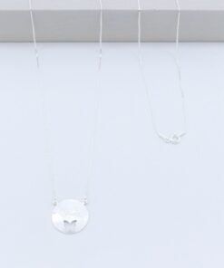 B4-71 Colar Vida Borboleta 2.09g Lote 17