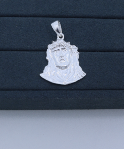 M2-11 Pingente Masculino FACE DE CRISTO TAM 4,1cm  6,7g Lote 2
