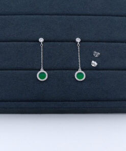 K2-78 Brinco Cravejado Importado Peso Aproximado 2,3g Lote 18