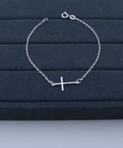 H3-31 Pulseira Crucifixo 1.21g Lote 16