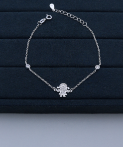 H5-13 Pulseira  Cravejada Importada 2,2g Lote 17