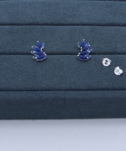 J3-12 Brinco Cravejado Azul 2.2g Lote 19