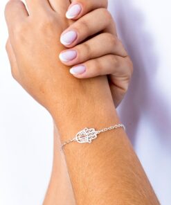 H5-49 Pulseira Feminina peso aproximado  1,4g Lote 16 E658