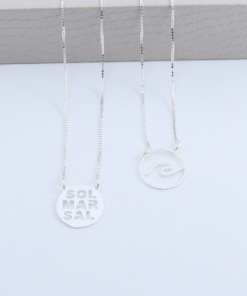 G1-78 Escapulário Veneziana V15  60cm  3,4 grama Lote 15