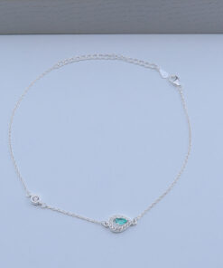 I1-47 Tornozeleira Cravejada Importada 2.2g Lote 17