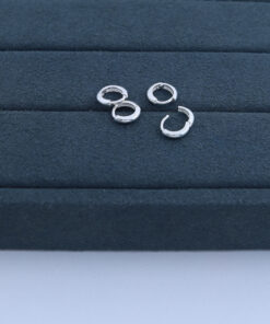 E1-70 ARGOLA CLICK FORMA TRIO  0.74g Lote 20