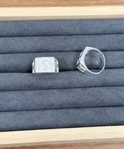 Q2-10 Anel Cifrão Masculino 6,2g Lote 8