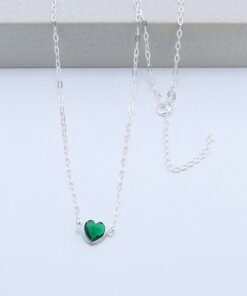 B1-7 Chocker Coração Verde 2.25g Lote 16