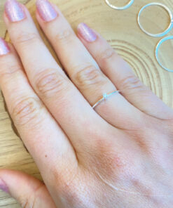 P3-1 ANEL SOLITARIO P  0.7g LOTE 19