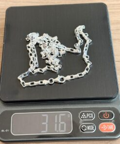 L5-1 Corrente Veneziana Longa 4mm Grossa  70cm B F350 Lote 3