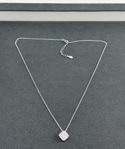 B6-50 COLAR CRAVEJADO IMPORTADO PRATA 925 Peso Aproximado 2,2g Lote 17