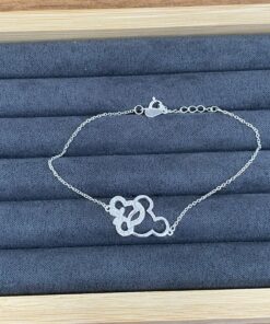 Alternative view of I1-113 Pulseira Cravejada importada Peso aproximado: 1.8g Lote 17