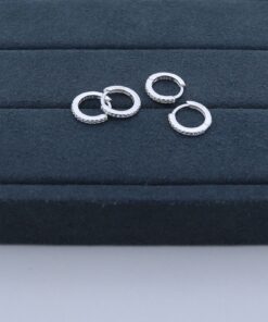 E2-32 Argola Cravejada 1.31g Lote 18