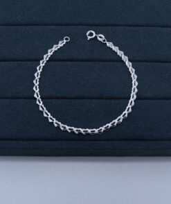 H5-86 Pulseira Feminina  E038 peso aproximado: 2.8g Lote 16