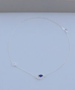 I1-48 Tornozeleira Cravejada Importada 2.2g Lote 17